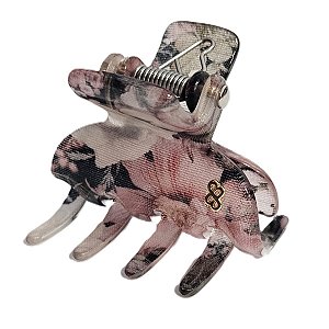 Bianca Piranha Madrid M Floral Preto Rosa e Branco 05 067 FL233