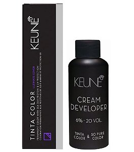 Keune Tinta Color UC 4.00 Castanho Médio + Developer 20vol