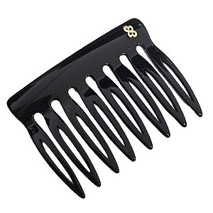 Pente de Cabelo Vênus Médio Bianca Preto 90 005 AB