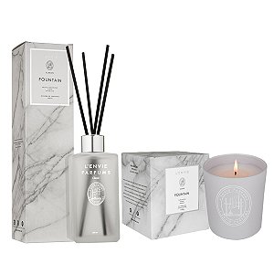 Lenvie Fountain - Kit Difusor de Ambiente e Vela