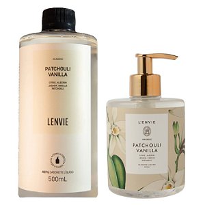 Lenvie Patchouli Vanilla - Sabonete Líquido e Refil