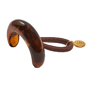 Bianca Elástico Pony Cuff Arc Tartaruga 10 308 TA