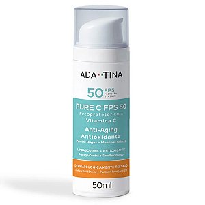Ada Tina Pure C FPS50 - Fotoprotetor com Vitamina C 50ml