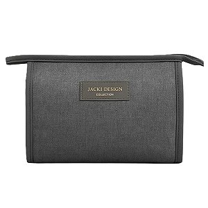 Jacki Design Necessaire Envelope Bolsa Be You Cinza Chumbo