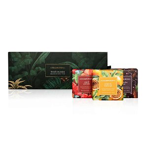 Kit Sabonete em Barra Tropicaliza 3x100g Acqua Aroma