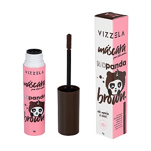 Máscara para Cílios No Panda Vizzela Marrom Define e Alonga