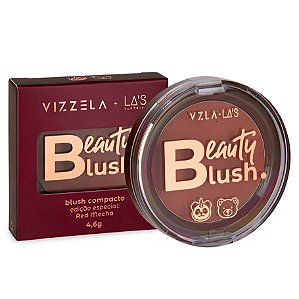 Beauty Blush Compacto Red Mocha Vizzela + La’s