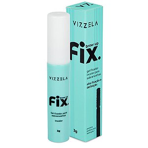 Brow Up Fix Gel Fixador para Sobrancelhas Vizzela
