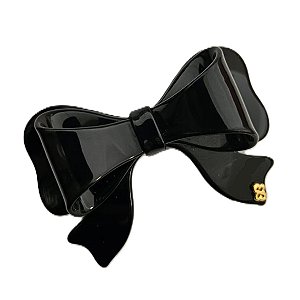 Presilha Laço Cinderela Média Preta Bianca 00 225 AB