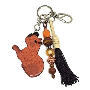 Chaveiro Resinado Capivara Paz e Sossego 4188