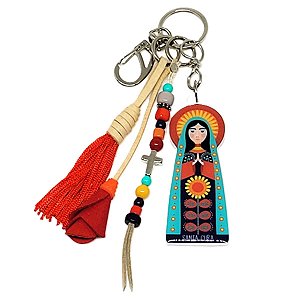 Chaveiro Resinado Santa Cura 4192