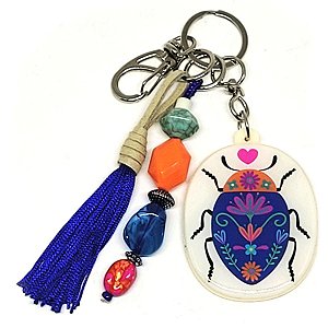 Chaveiro Resinado Besouro Milagres 4199