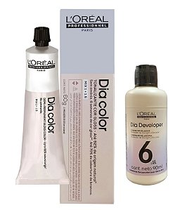 Loreal Dia Color 5 Castanho Claro + Dia Developer 6vol 90ml
