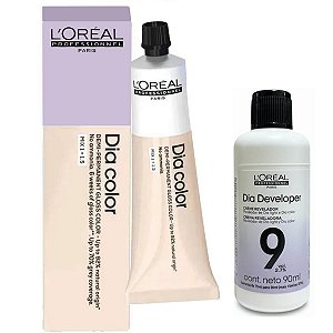 Loreal Dia Color 8.2 Louro Claro Irisado + Dia Developer 9vol 90ml