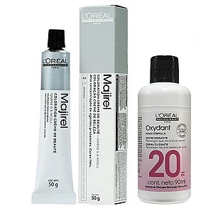 Loreal Majirel 4 Castanho 50g + Oxidante 20vol 90ml