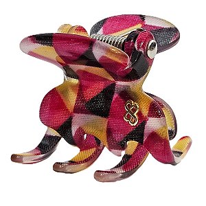 Bianca Piranha Buenos Aires M Fashion Rosa e Preto 05 006 T247