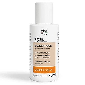 Prot Solar Fluido BioIdentique FPS 75 Vaniglia 40ml Ada Tina