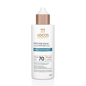 Adcos Protetor Solar Fluid Peptide AOX FPS70 40ml
