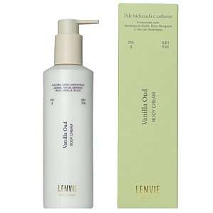 Lenvie Essentia Body Cream Vanilla Oud 250g