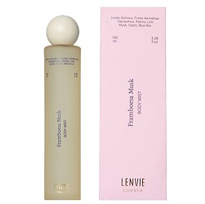 Lenvie Essentia Body Mist Framboesa Musk 100ml Body Splash