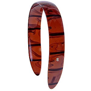 Tiara Cabelo Luiza Larga Tartaruga Bianca 20 005 TA