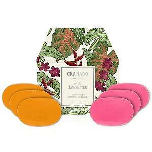 Kit Terrapeutics Mix Sabonetes Calêndula e Castanha 6x90g