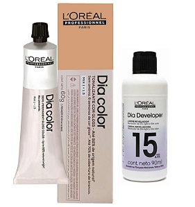 Tonalizante Dia Color 5.35 + Dia Developer 15vol 90ml Loreal
