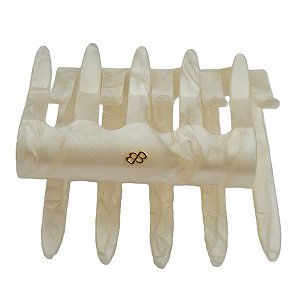 Pente de Cabelo Bianca Crab Grande Madrepérola 90 023 FB
