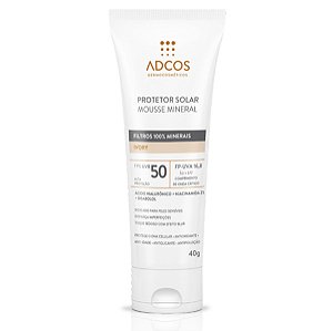 Adcos Protetor Solar Mousse Mineral FPS50 40g Cor Ivory 9941