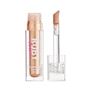 Iluminador Líquido Diamond Pop Ruby Kisses Cor Golden