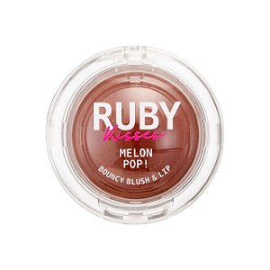 Blush Lip Bouncy Melon Pop Ruby Kisses Cor Blonzy Pop