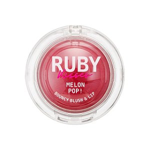 Blush Lip Bouncy Melon Pop Ruby Kisses Cor Rosy Pop
