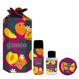 Kit Nectarina de Andaluzia Origens Phebo Mini Colônia Sabone