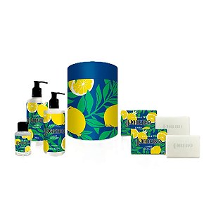 Kit Limão Siciliano Origens Phebo Mini Colônia Hidr Sab Liq