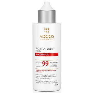 Adcos Protetor Solar Fluido FPS99 Incolor 40ml 9921