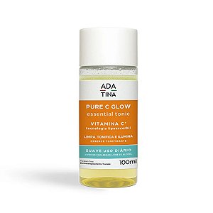 Pure C Glow Tônico Vitamina C Iluminador Ada Tina 100ml