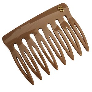 Pente de Cabelo Vênus Médio Bianca Marrom Latte 90 005 DY