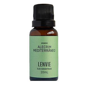 Lenvie Óleo Concentrado Alecrim Mediterrâneo 20ml