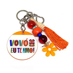 Chaveiro Resinado Vovó te Amo 4169