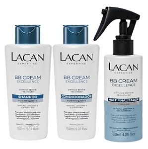 Lacan BB Cream Kit Shampoo Cond 150ml Spray Multifinal 120ml
