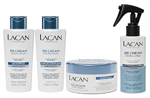 Lacan BB Cream Kit Sh Cond 150ml Masc 90g Spray 120ml
