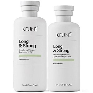 Keune Long & Strong - Kit Shampoo e Condicionador