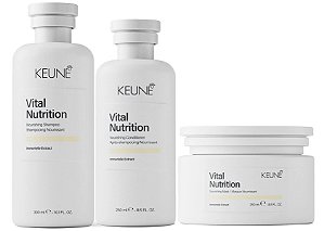 Keune Vital Nutrition - Kit Shampoo Condicionador e Máscara