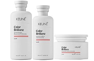 Keune Color Brillianz - Kit Shampoo Condicionador e Máscara