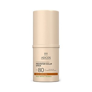 Adcos Protetor Solar Stick FPS80 Pele Mista 2.0 Peach 9300