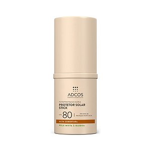 Adcos Protetor Solar Stick FPS80 Pele Mista 1.0 Ivory 9301