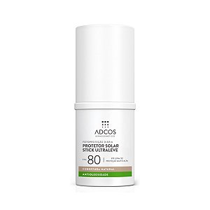 Adcos Protetor Solar Stick Ultraleve FPS80 3.0 Beige 9291