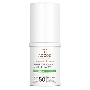 Adcos Protetor Solar Stick Ultraleve Incolor FPS50 15g 9722