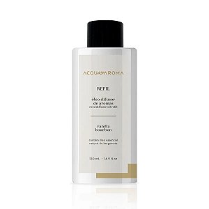 Refil Difusor Ambiente Vanilla Bourbon Acqua Aroma 120ml