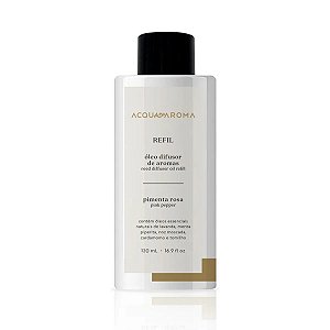 Refil Difusor Ambiente Pimenta Rosa Acqua Aroma 120ml